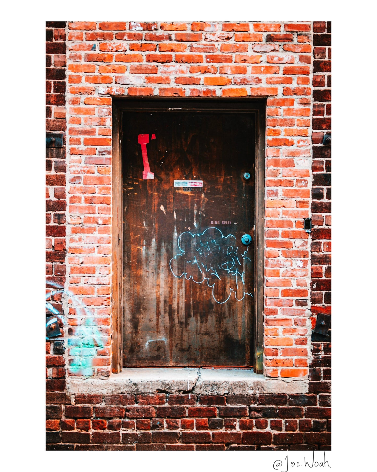 13"x19" Print - "Jack's Door"